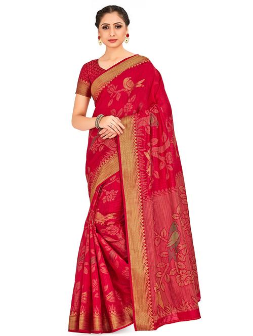 women's banarasi saree - 16699154 - Very Small Image - 1