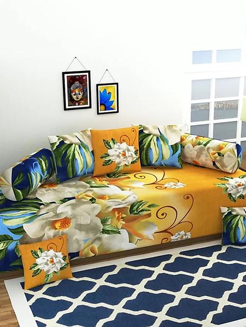   polycotton 8 pcs diwan sets - 16699298 - Very Small Image - 1