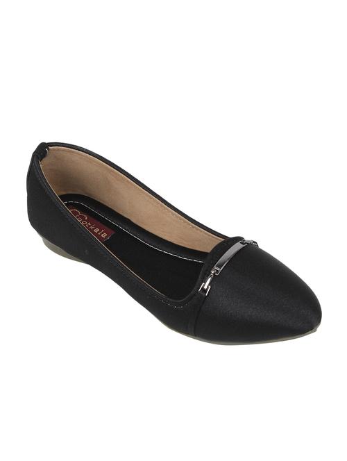 black slip on ballerinas - 16699373 - Very Small Image - 1