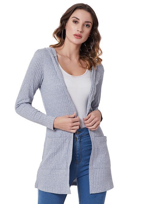 long sleeved hooded shrug - 16700016 - Very Small Image - 1