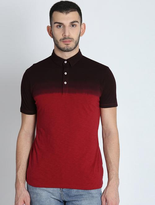 red ombre t-shirt - 16700880 - Very Small Image - 1