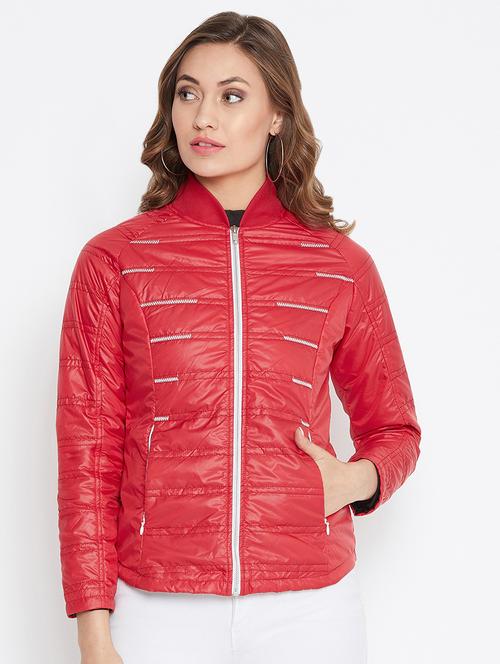 mandarin neck quilted & padded jacket - 16702422 - Very Small Image - 1