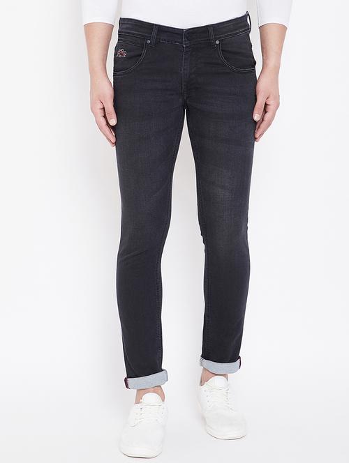 black light washed denim jeans - 16706021 - Very Small Image - 1