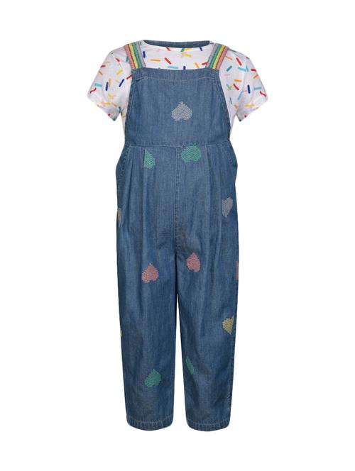 blue cotton regular jump suit - 16708141 - Very Small Image - 1