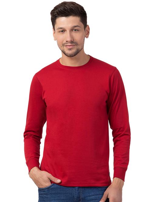 red solid t-shirt - 16709526 - Very Small Image - 1