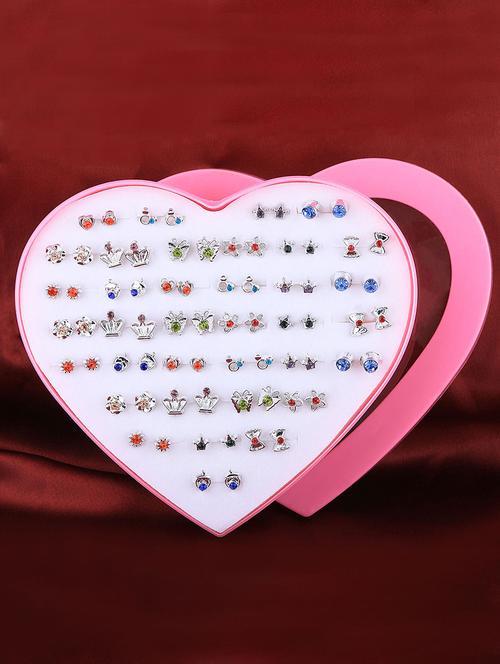 multi colored brass combo's. earring - 16710458 - Very Small Image - 1