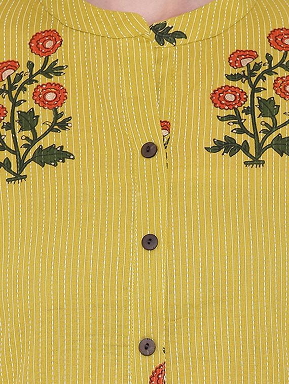 women's straight kurta - 16715184 - Standard Image - 3
