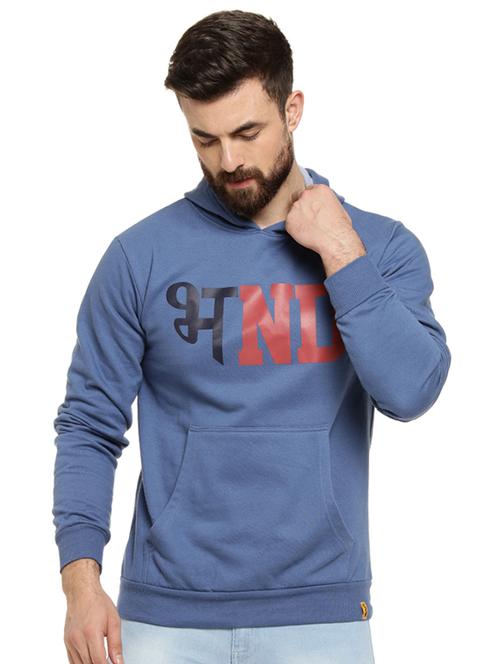 mens chest print sweatshirt - 16716882 - Very Small Image - 1