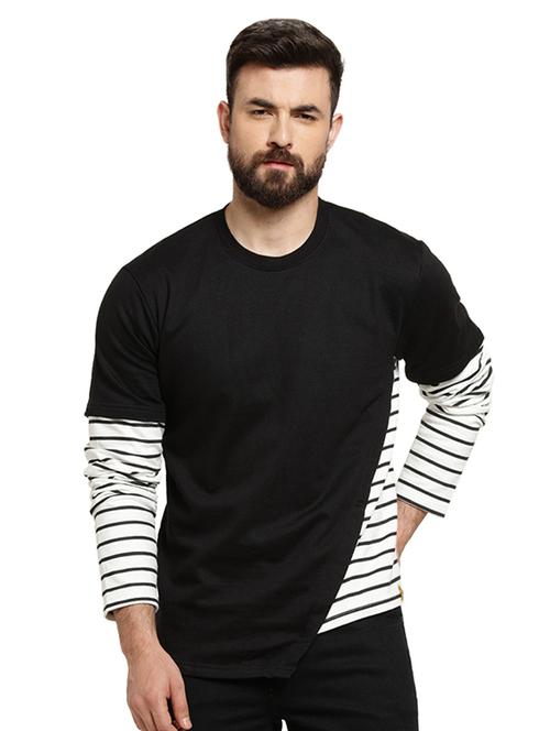 black striped t-shirt - 16716919 - Very Small Image - 1