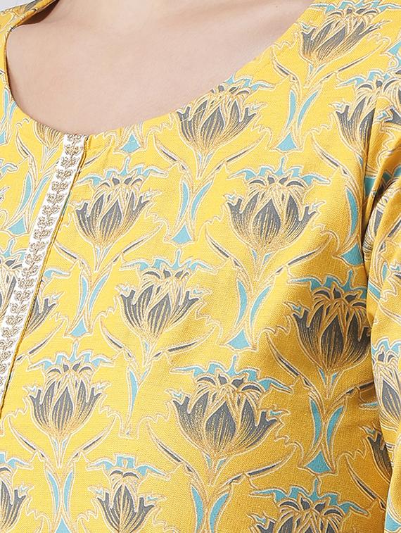women's a-line kurta - 16719457 - Standard Image - 3
