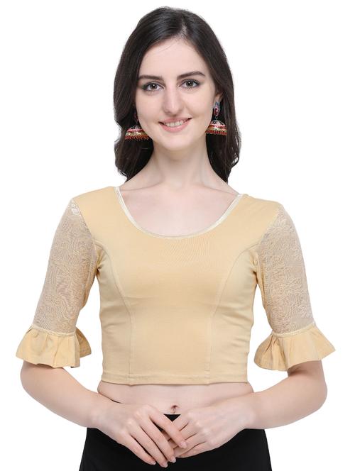 bell sleeves solid blouse - 16719664 - Very Small Image - 1