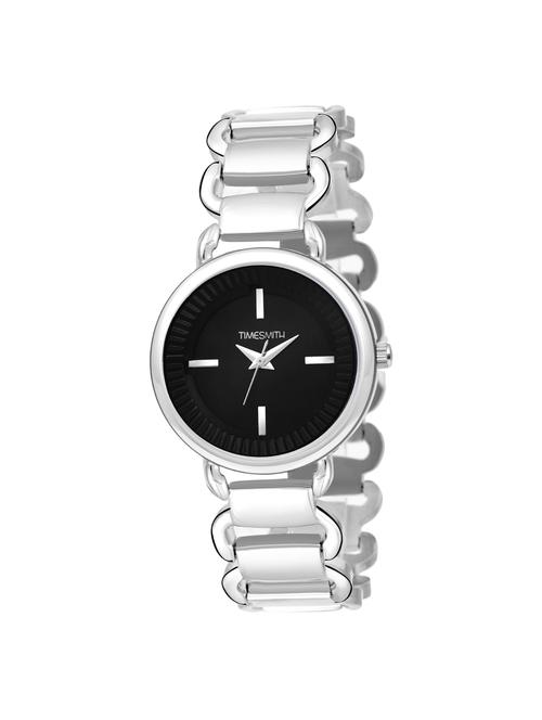 timesmith  analog black dial silver stainless steel watch for women tsc-086ktd1 - 16724988 - Very Small Image - 1