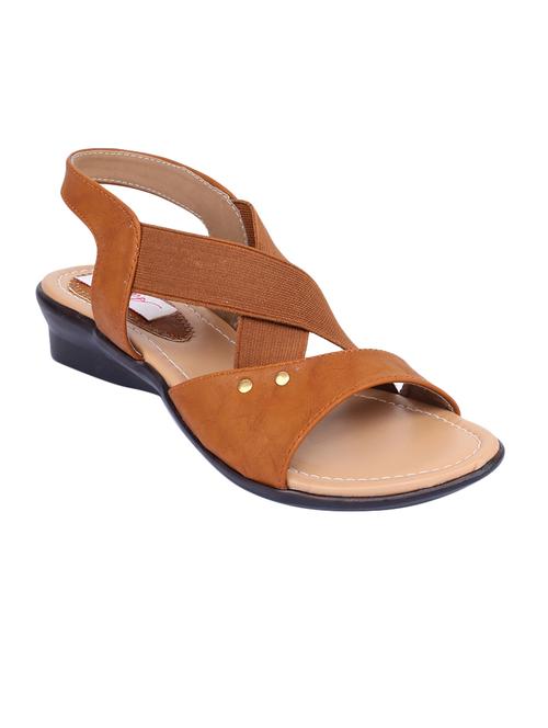 tan back strap sandals - 16727039 - Very Small Image - 1