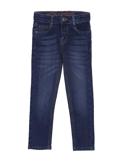 boy's plain slim fit jeans - 16729899 - Very Small Image - 1
