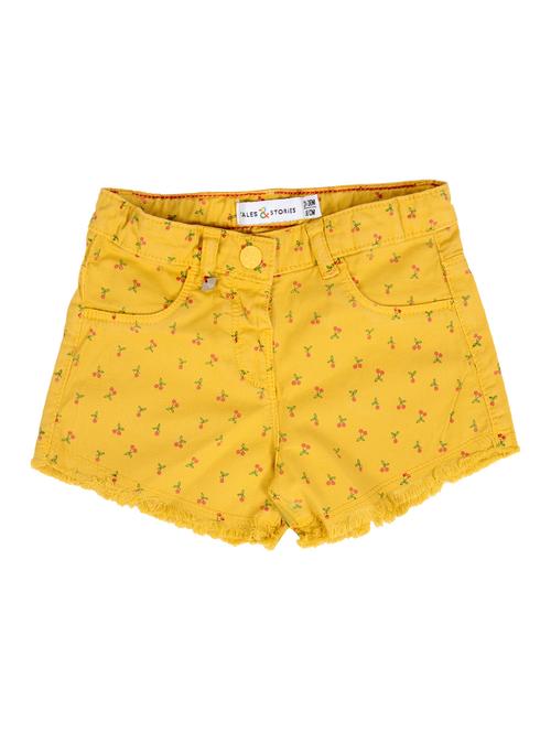 yellow printed shorts  - 16733321 - Very Small Image - 1