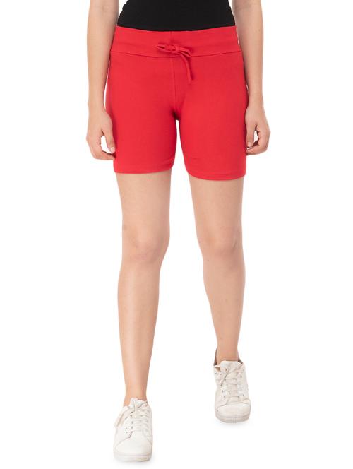 high rise solid shorts  - 16734097 - Very Small Image - 1