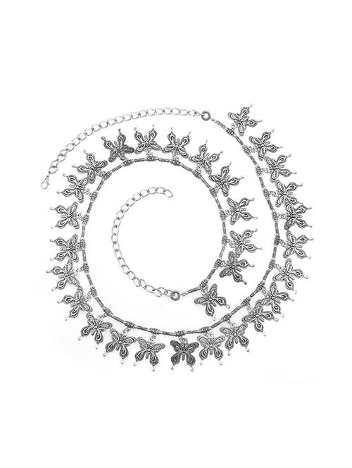 silver metal body jewellery - 16737598 - Very Small Image - 1