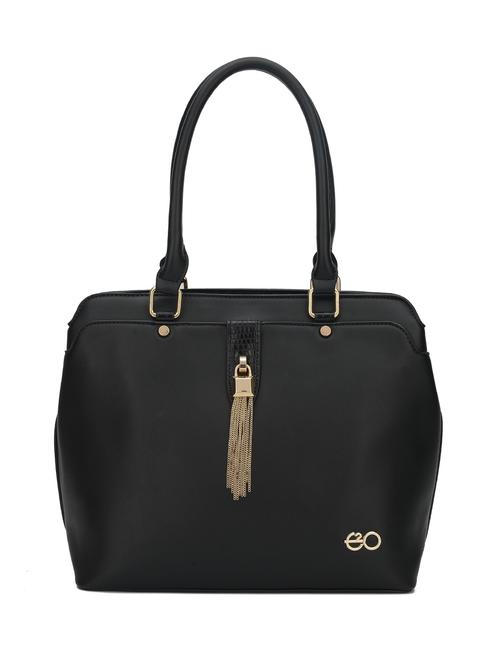 black leatherette (pu) handbag - 16737983 - Very Small Image - 1