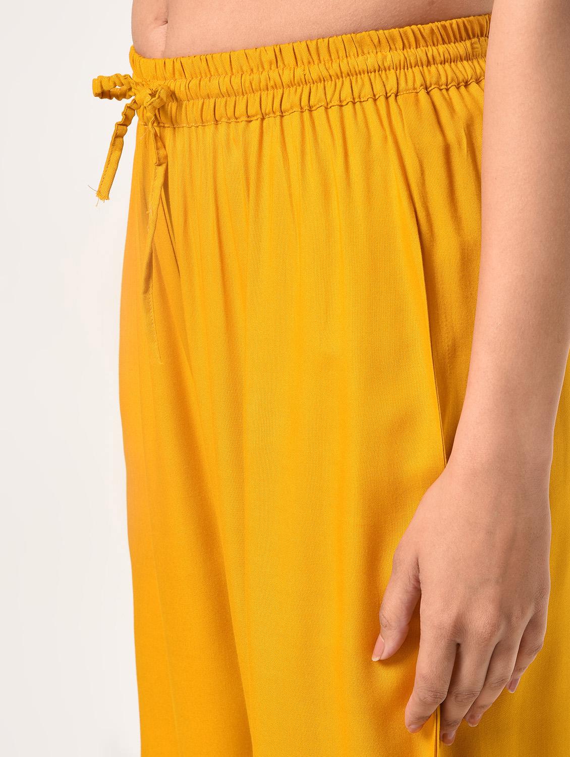solid straight palazzo - 16738589 - Standard Image - 4