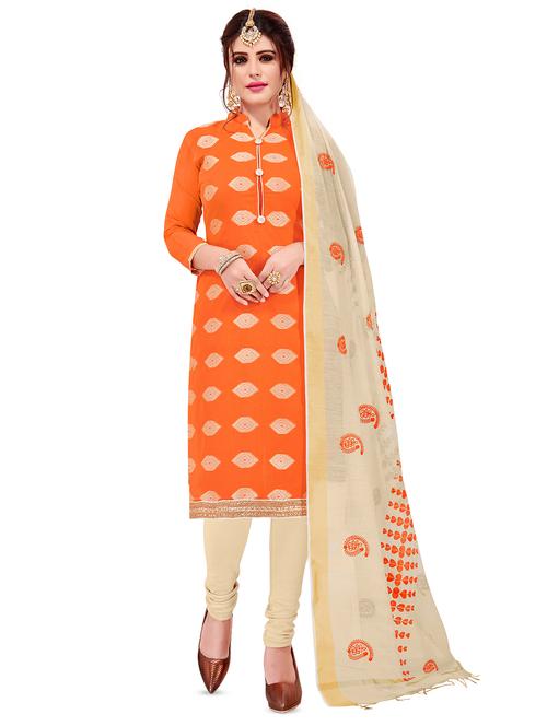 embroidered unstitched suit - 16738718 - Very Small Image - 1