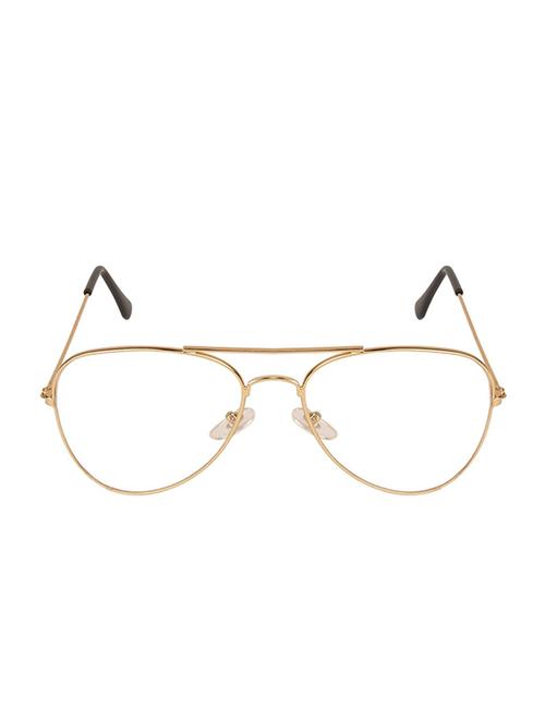lof full frame aviator gold spectacle s-0068 (size-60) - 16740669 - Very Small Image - 1