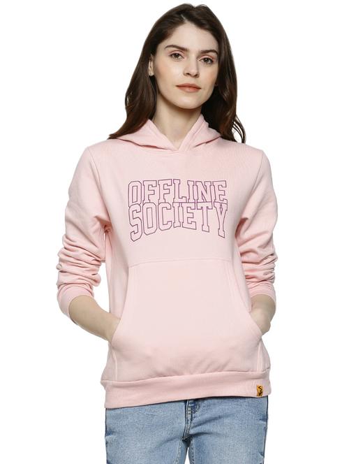 women's chest print sweatshirt - 16741996 - Very Small Image - 1