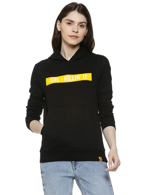 women's chest print sweatshirt - 16741999 - Very Small Image - 1