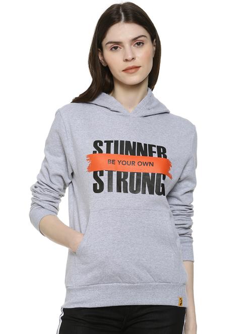 women's chest print sweatshirt - 16742004 - Very Small Image - 1