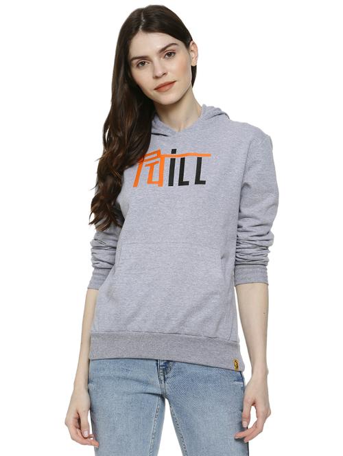 women's chest print sweatshirt - 16742006 - Very Small Image - 1