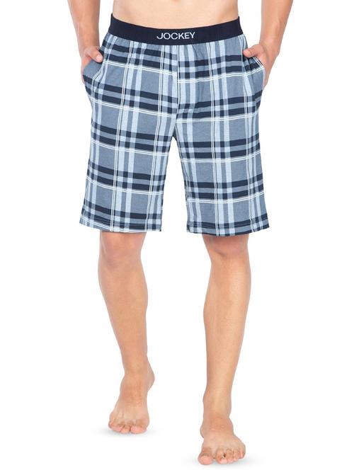 blue checkered bermuda shorts - 16743121 - Very Small Image - 1