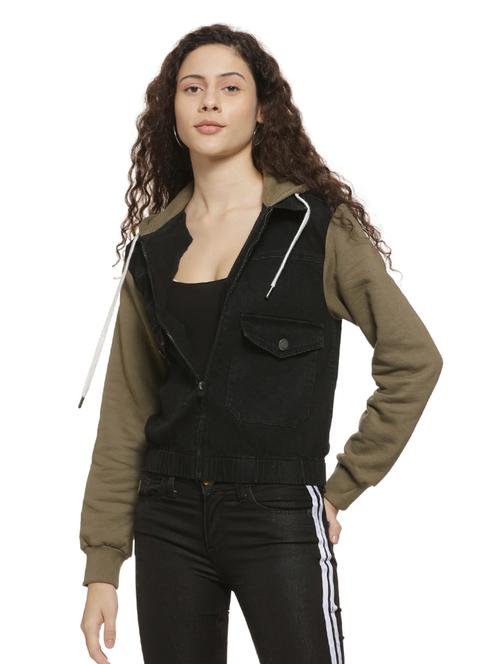 pocket detail hooded jacket - 16744349 - Very Small Image - 1