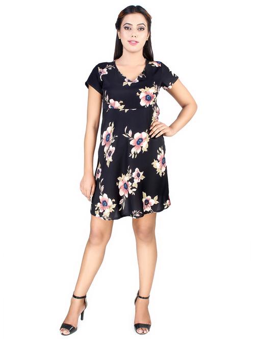 women's shift floral dress - 16744675 - Very Small Image - 1