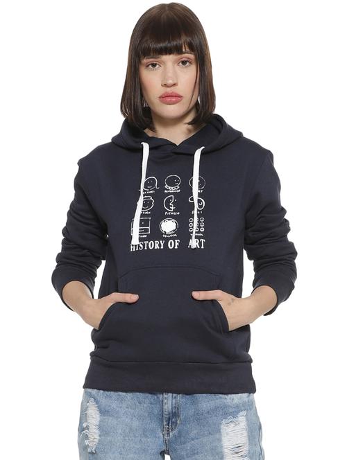 women's chest print sweatshirt - 16746450 - Very Small Image - 1