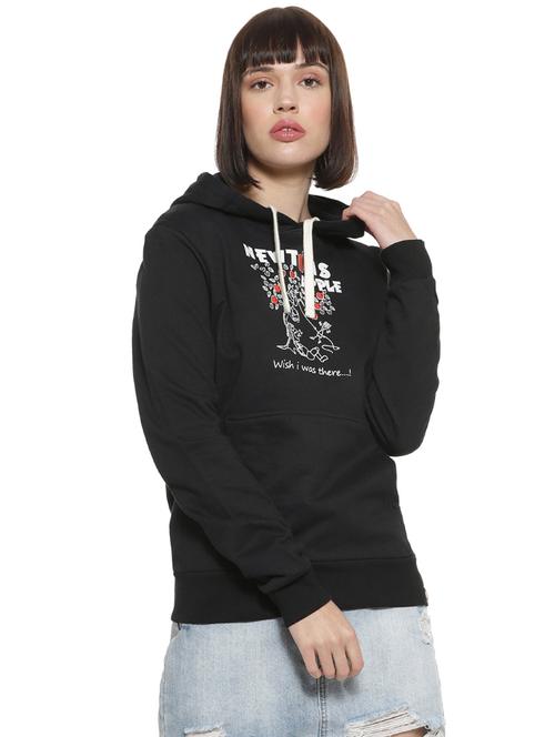 women's front print sweatshirt - 16746454 - Very Small Image - 1