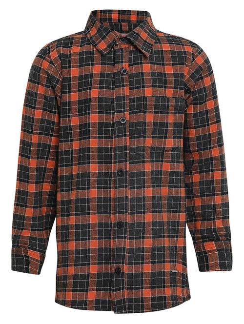 orange cotton shirt - 16751057 - Very Small Image - 1