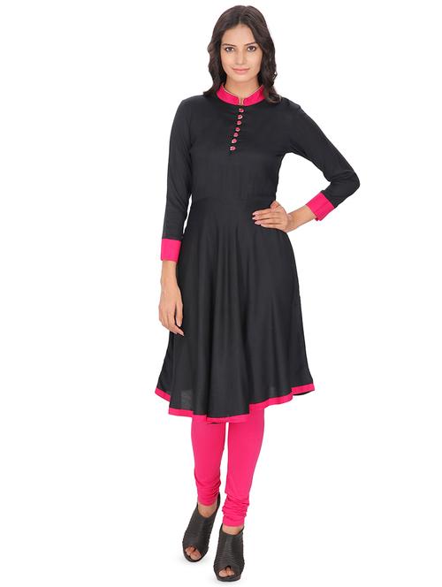women's flared kurta - 16753093 - Very Small Image - 1