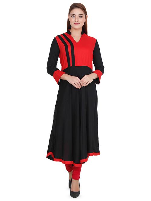 women's flared kurta - 16753114 - Very Small Image - 1