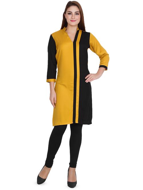 women's straight kurta - 16753120 - Very Small Image - 1