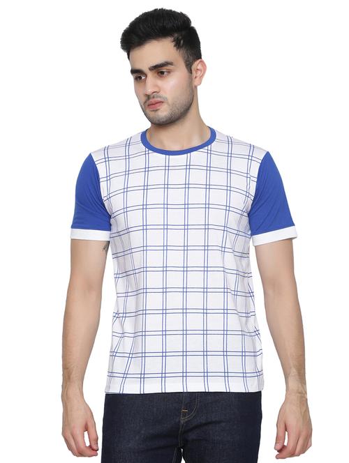 white checkered t-shirt - 16755312 - Very Small Image - 1