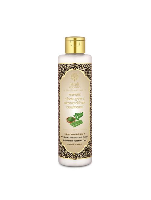 moringa, wheat germ & almond oil hair conditioner -luxurious hair care - 16755982 - Very Small Image - 1