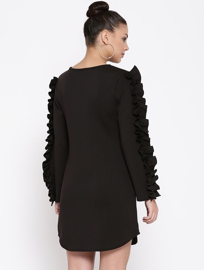 women's solid dress - 16756858 - Zoom Image - 2
