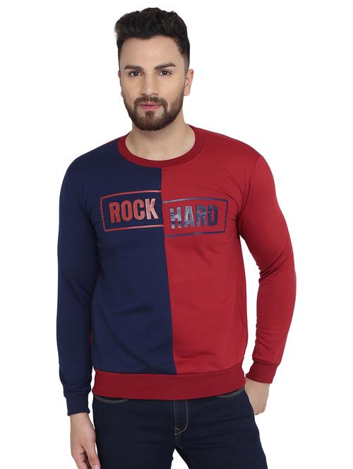 red chest printed sweatshirt - 16763228 - Very Small Image - 1