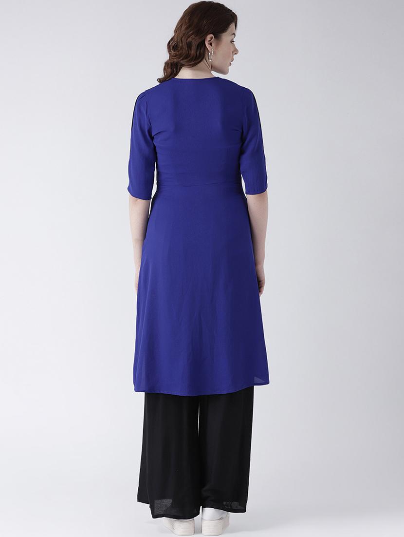 women's layered kurta - 16764460 - Standard Image - 3