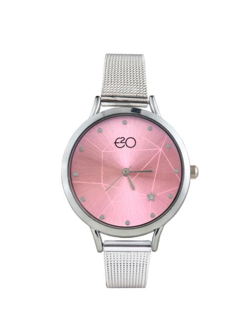 e2o metallic strap analouge women's watch - 16766461 - Very Small Image - 1