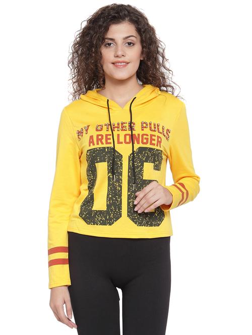 quirky print embellished hooded sweatshirt - 16768637 - Very Small Image - 1