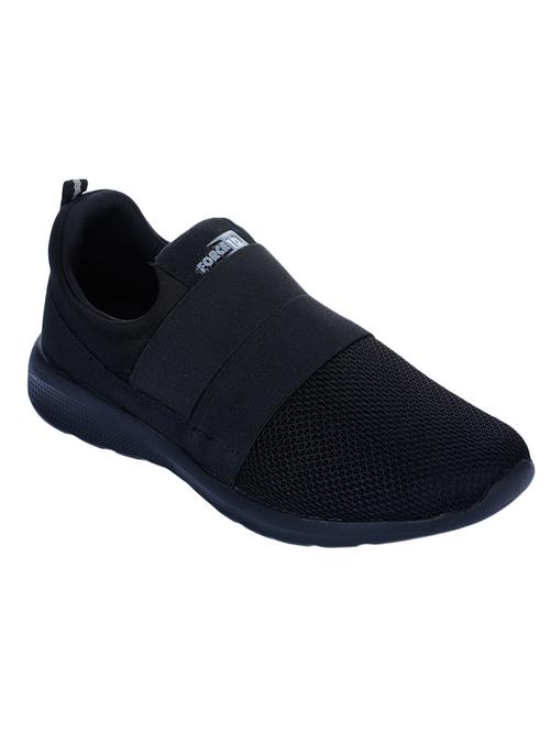 black mesh slip on sport shoes - 16769826 - Very Small Image - 1