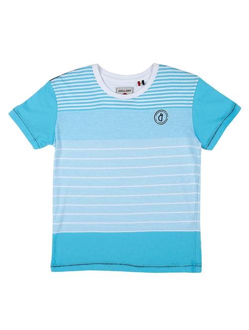 crew neck striped t-shirt - 16772096 - Very Small Image - 1