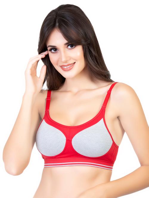 color block sports bra - 16772328 - Very Small Image - 1