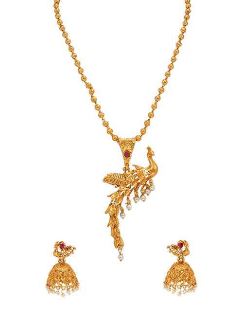 gold metal pendant - 16773284 - Very Small Image - 1