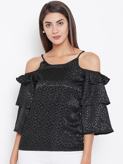 women's straight shoulder strap top - 16774129 - Very Small Image - 1